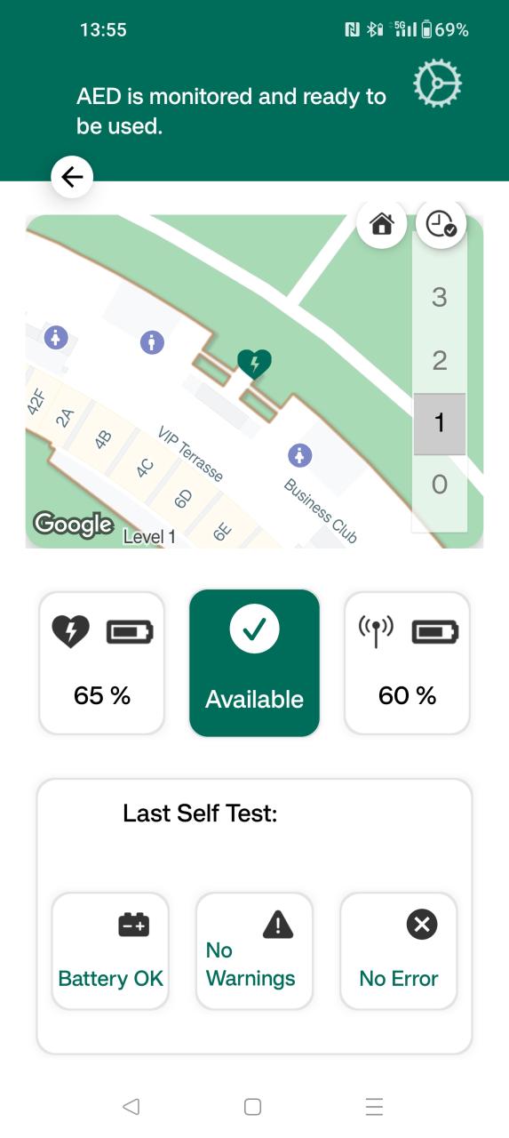 cardiolife connect dashboard mobile